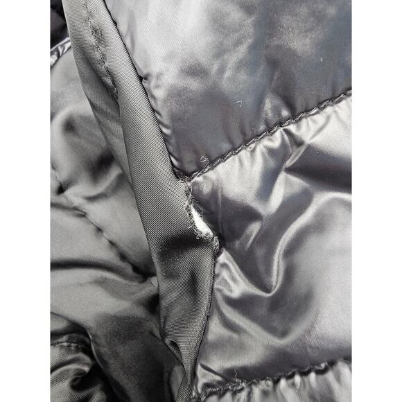 Calvin Klein Men's L Classic Wool Overcoat Brown Zip-bib Winter Jacket - Picture 8 of 8